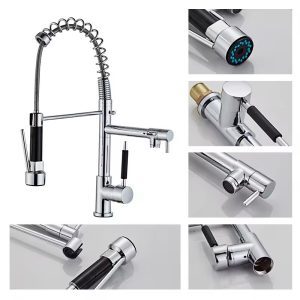 kitchen faucet with sprayer
