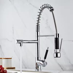 kitchen faucet with sprayer